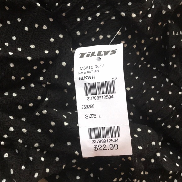 Polka dot ruffle skirt - Picture 2 of 3